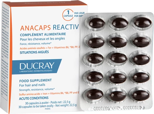 Ducray Anacaps Reactiv 30 κάψουλες
