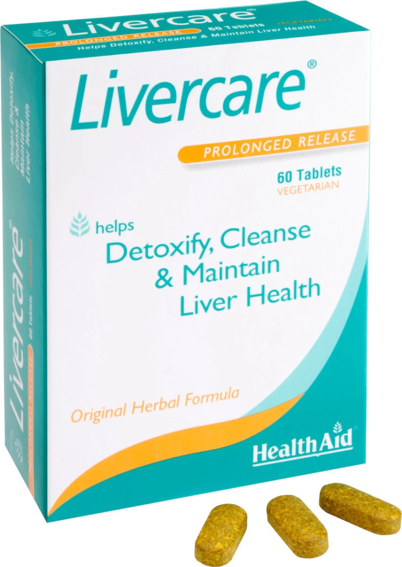 Health Aid Livercare 60 ταμπλέτες