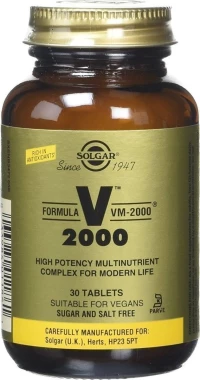 Solgar Formula VM-2000 30 ταμπλέτες