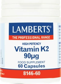 Lamberts Vitamin K2 90MCG 60 κάψουλες