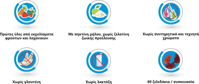 Altion Kids IQ 60 μασώμενες ταμπλέτες