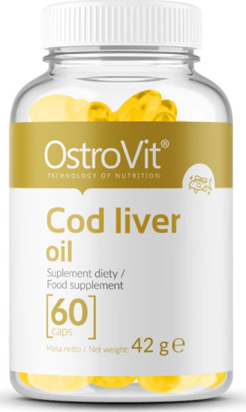 OstroVit Cod Liver Oil 60 κάψουλες