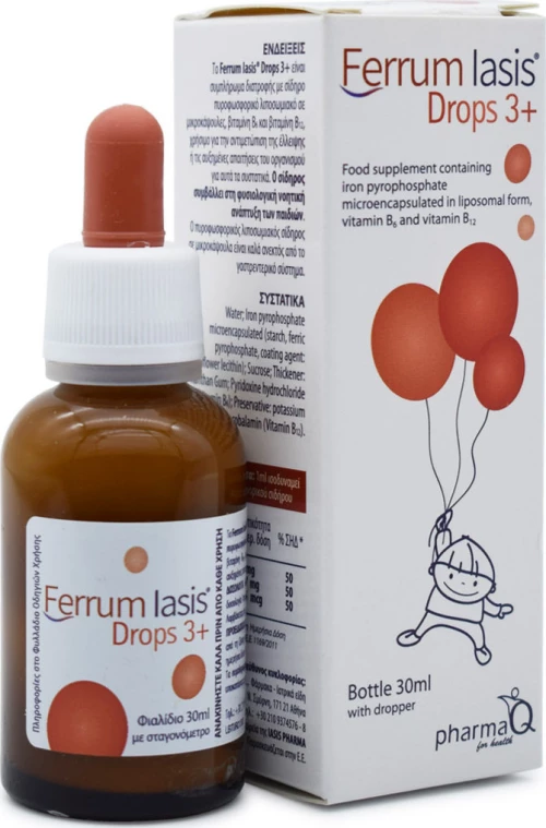 PharmaQ Ferrum Iasis Drops 3 + 30ml