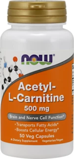 Now Foods Acetyl L-Carnitine 500mg 50 κάψουλες