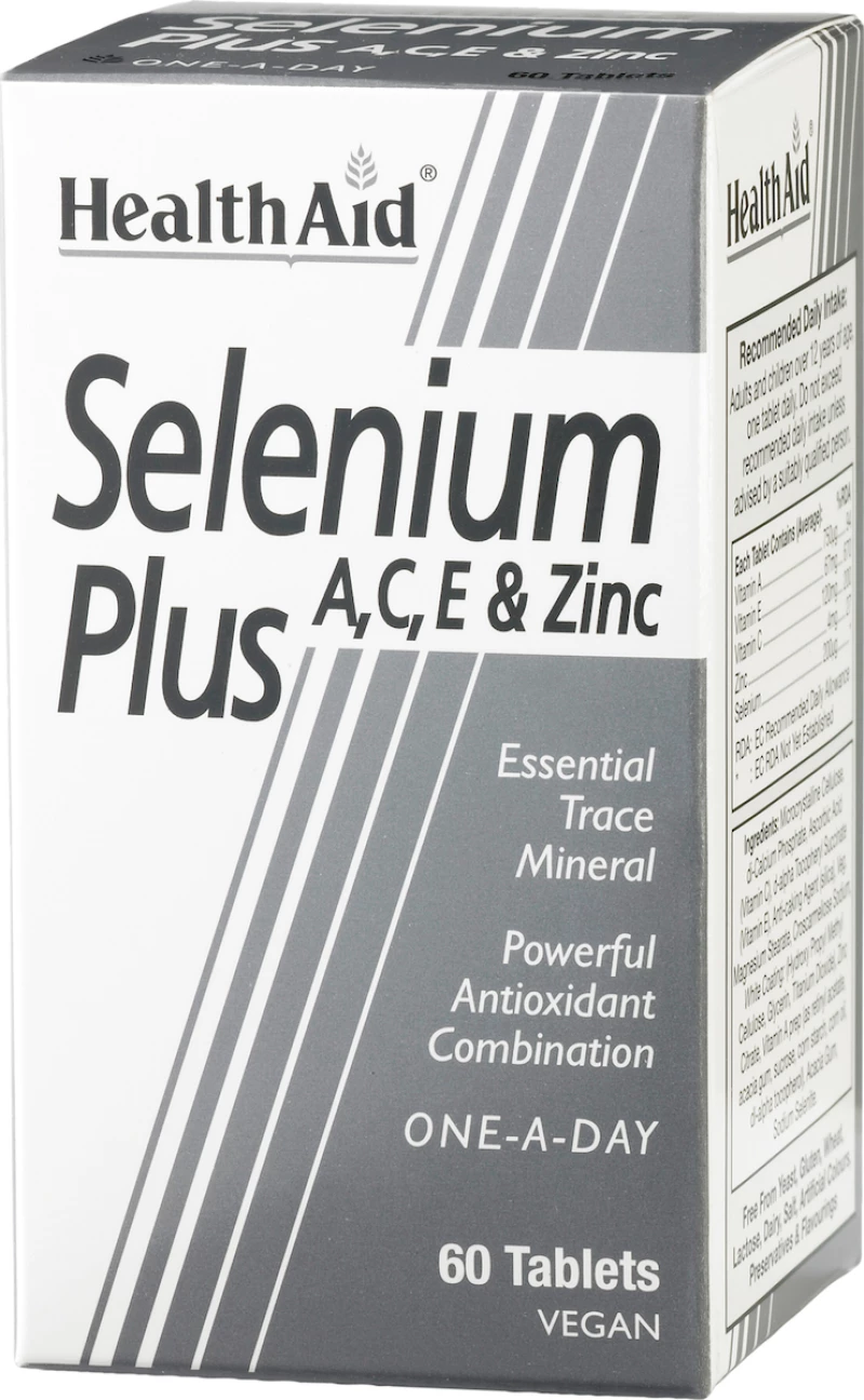 Health Aid Selenium Plus 60 ταμπλέτες
