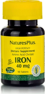 Nature's Plus Iron 40mg 90 ταμπλέτες