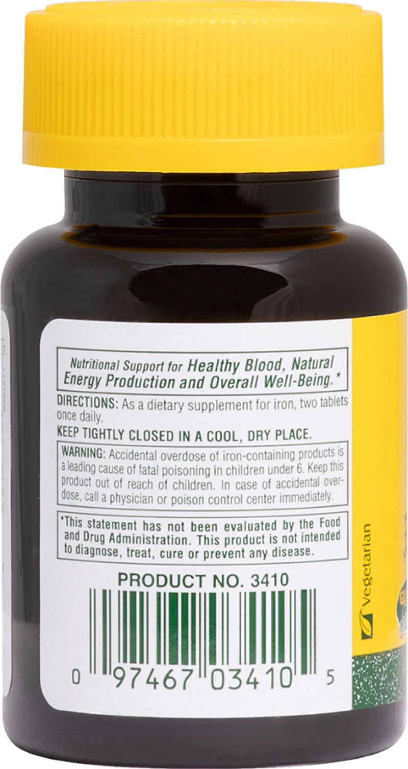 Nature's Plus Iron 40mg 90 ταμπλέτες
