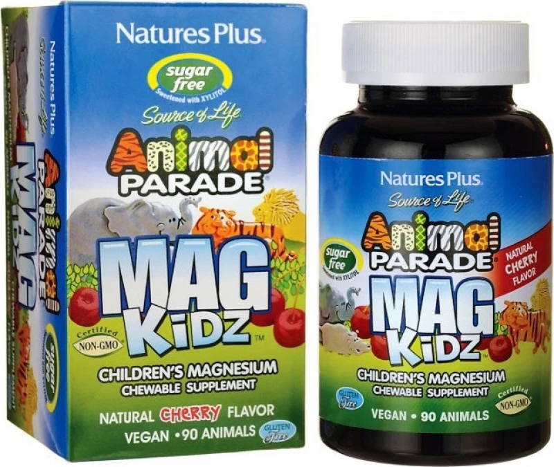 Nature's Plus Animal Parade Mag Kidz Chewable 90 μασώμενες ταμπλέτες