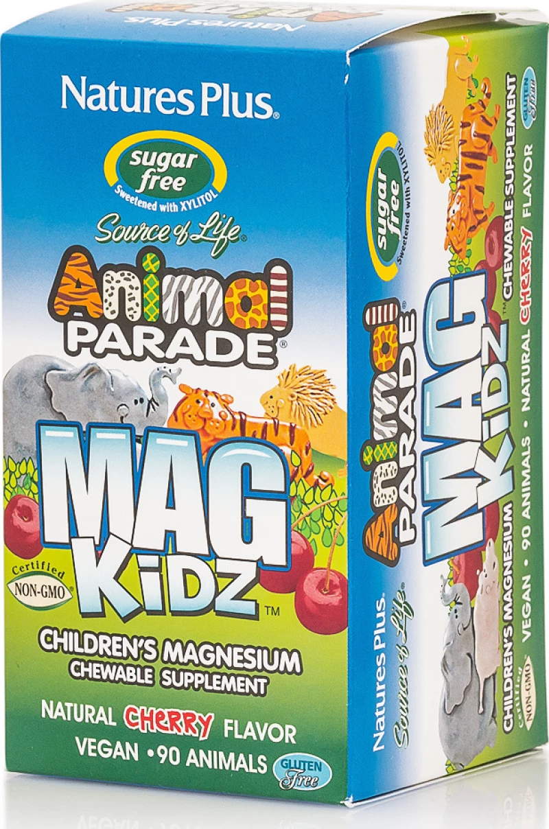 Nature's Plus Animal Parade Mag Kidz Chewable 90 μασώμενες ταμπλέτες