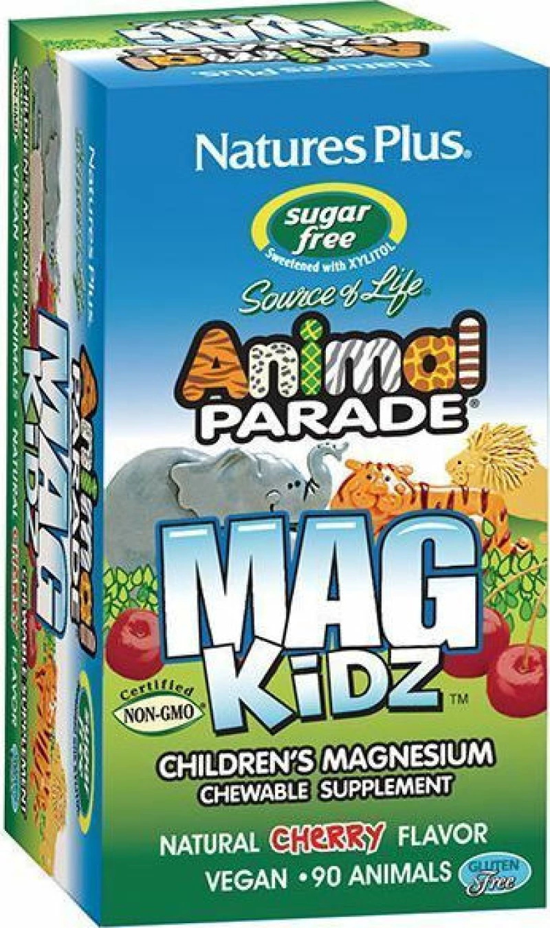Nature's Plus Animal Parade Mag Kidz Chewable 90 μασώμενες ταμπλέτες