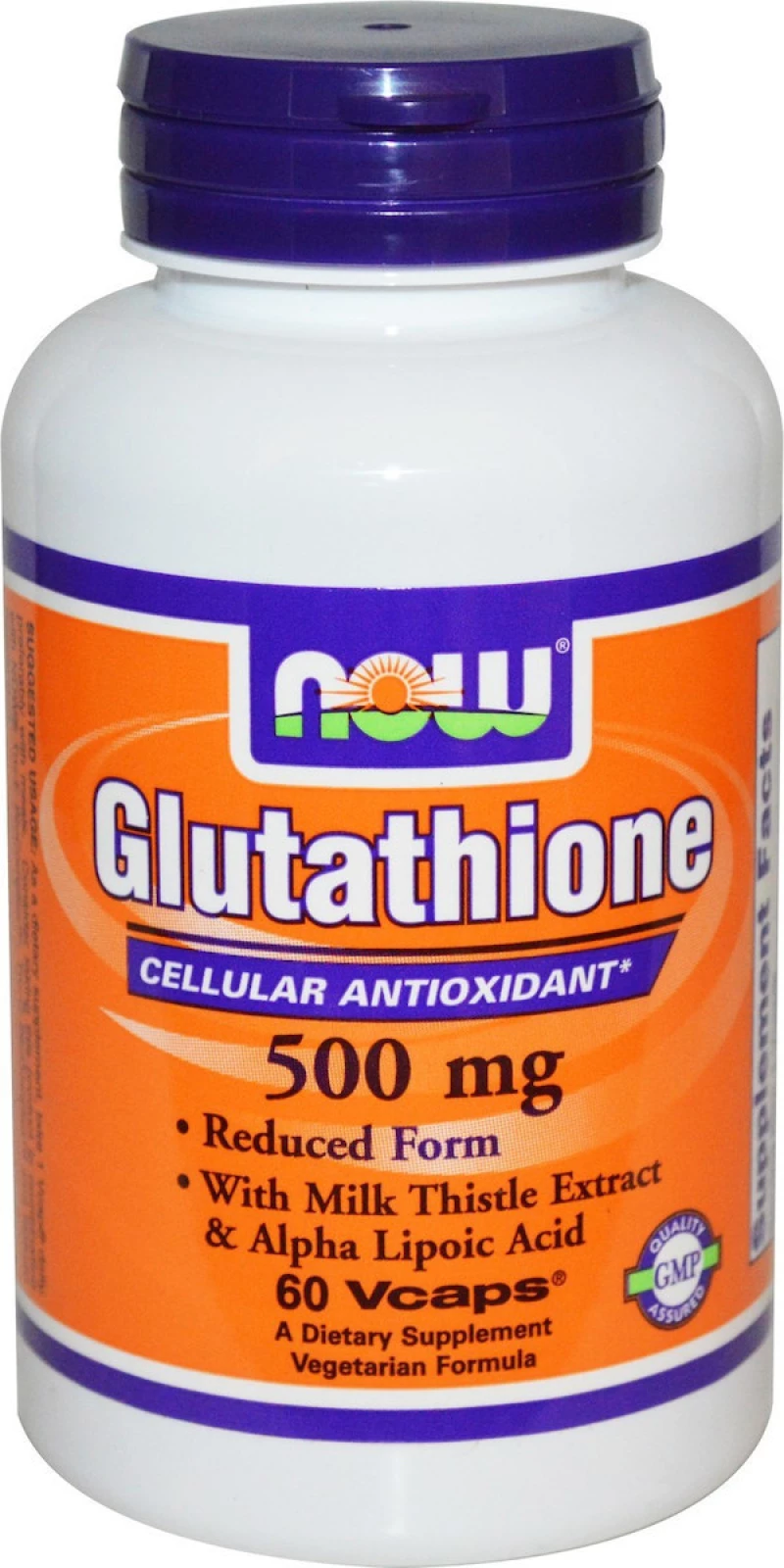 Now Foods Glutathione 500mg 60 Κάψουλες