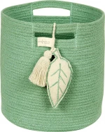 Lorena Canals Basket Leaf Green