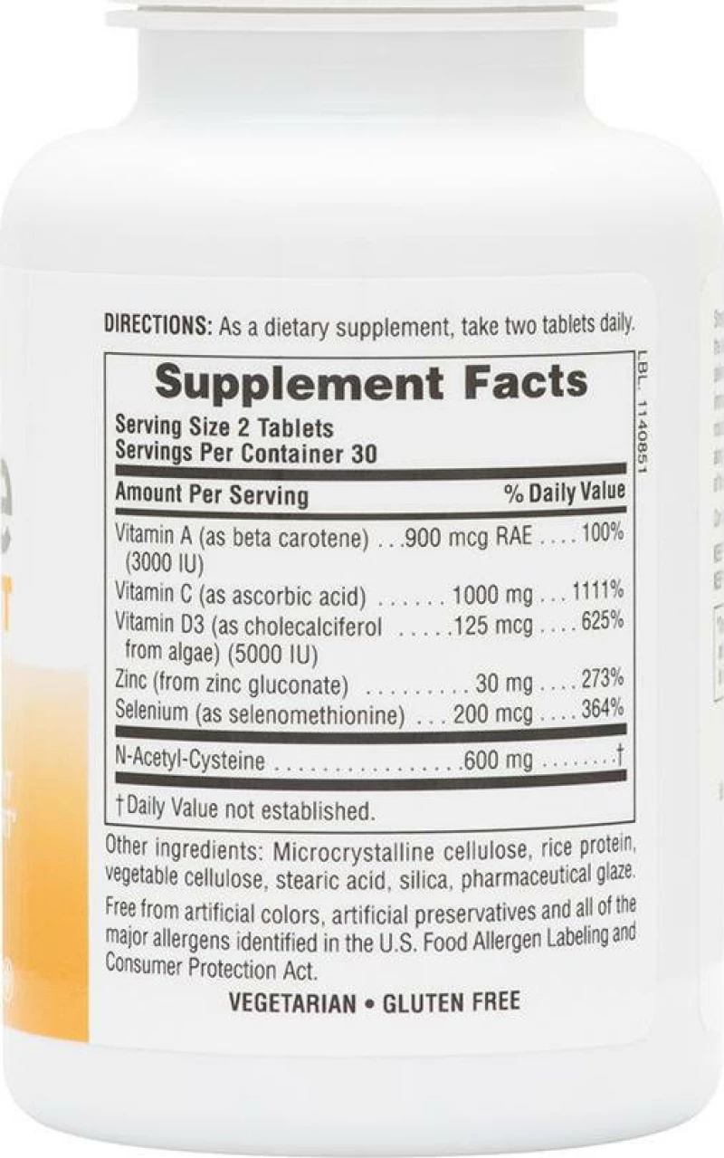 Nature's Plus Immune Boost 60 ταμπλέτες