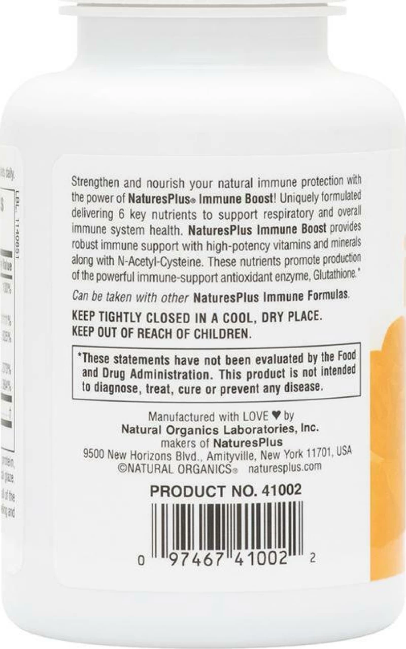 Nature's Plus Immune Boost 60 ταμπλέτες