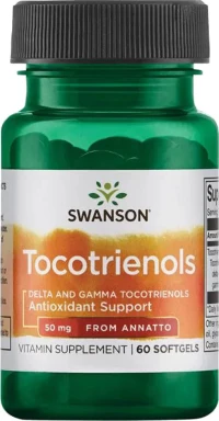 Swanson Tocotrienols 50mg 60 φυτικές κάψουλες