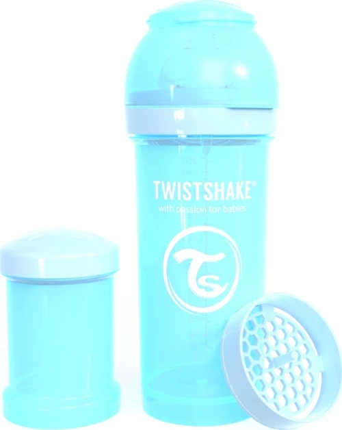 Twistshake Pastel Blue Μπιμπερό Κατά των Κολικών 260ml
