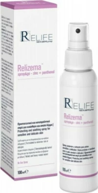 Relife Relizema Spray & Go-Zinc+Panthenol 100ml