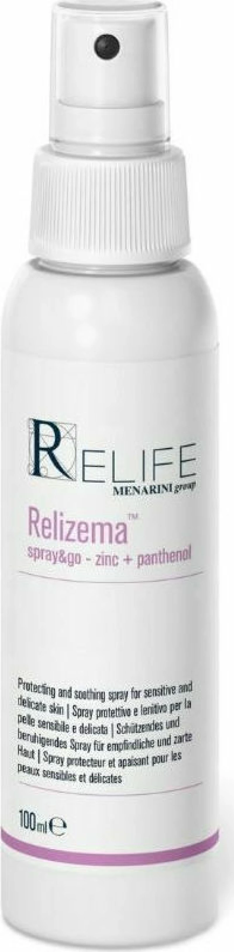 Relife Relizema Spray & Go-Zinc+Panthenol 100ml