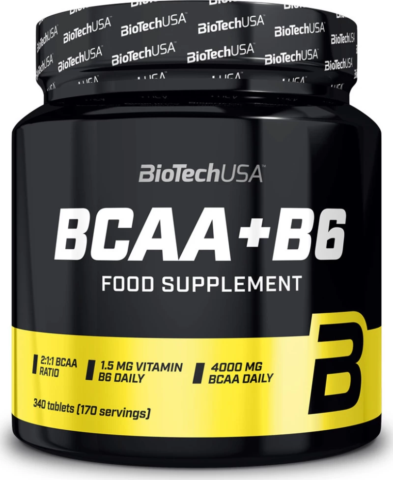 Biotech USA BCAA+B6 4000mg 340 ταμπλέτες