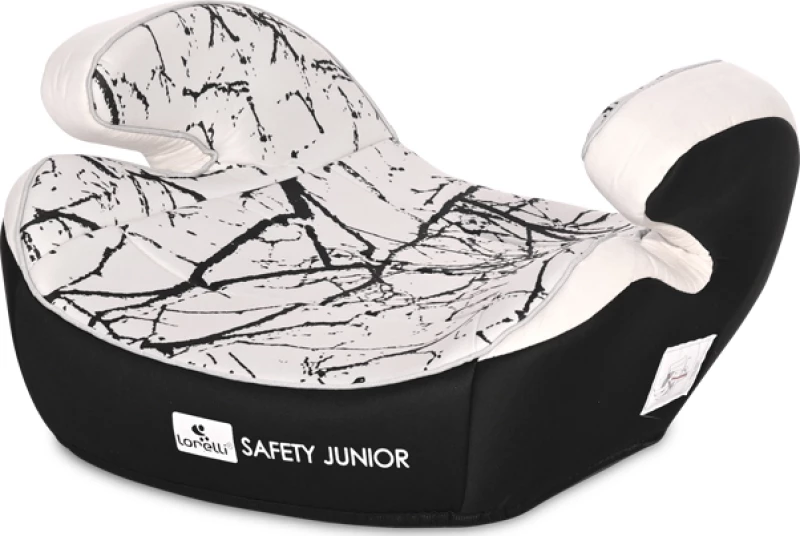 Lorelli Καθισματάκι Αυτοκινήτου Safety Junior Fix Anchorages Grey Marble Booster 15-36 kg