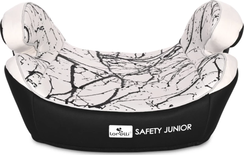 Lorelli Καθισματάκι Αυτοκινήτου Safety Junior Fix Anchorages Grey Marble Booster 15-36 kg