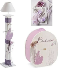 Σετ Βάπτισης Με Θέμα Cinderella Ν325-Γ