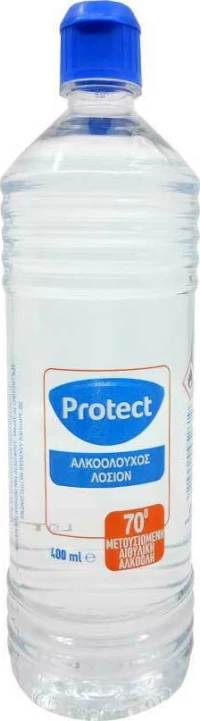 Protect Αλκοολούχος Λοσιόν 70° 400ml