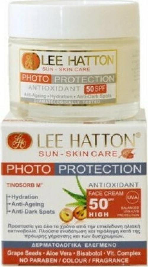 Lee Hatton Photo Protection Antioxidant Face Cream SPF50 50ml