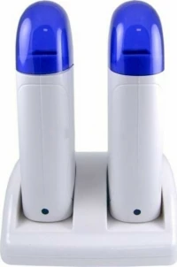Κεριέρα με Διπλή Βάση Μπλε