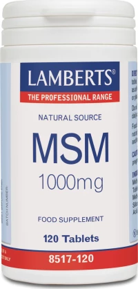 Lamberts Msm 1000mg 120 ταμπλέτες