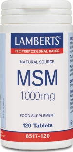 Lamberts Msm 1000mg 120 ταμπλέτες