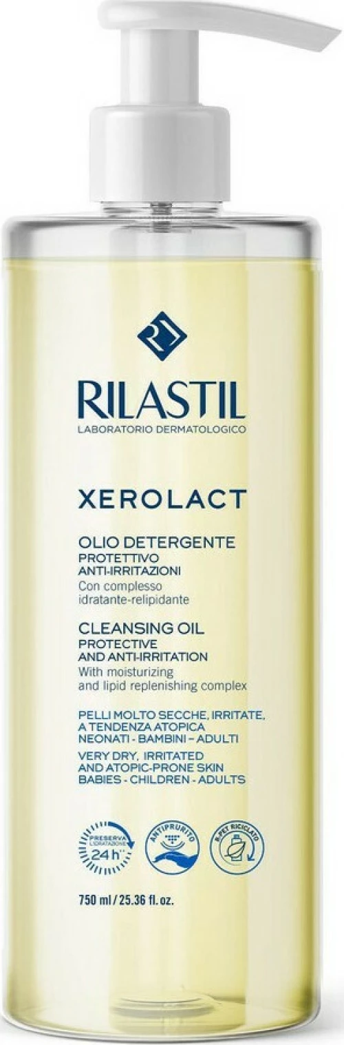 Rilastil Xerolact Cleansing Oil 750ml