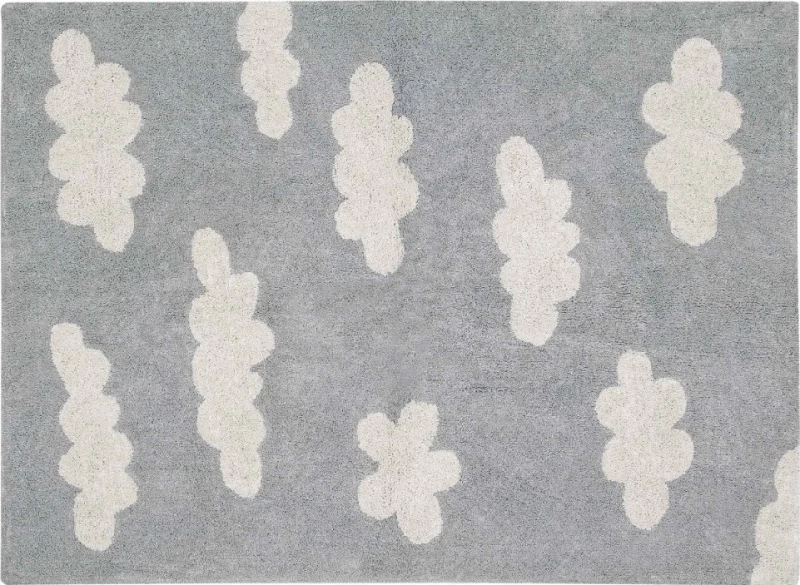 Lorena Canals Παιδικό Χαλί 120x160cm Clouds Grey
