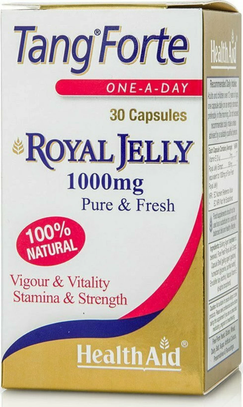 Health Aid Tangforte Royal Jelly 1000mg 30 κάψουλες