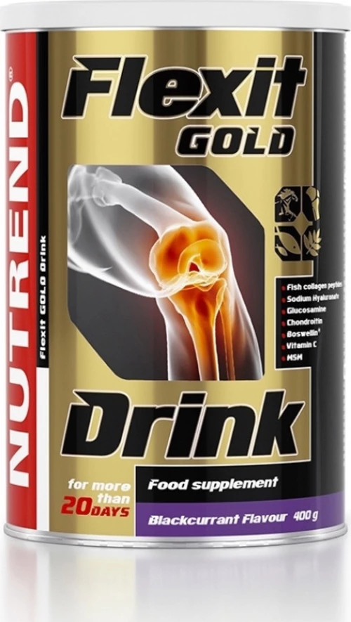 Nutrend Flexit Gold Drink 400gr Blackcurrant