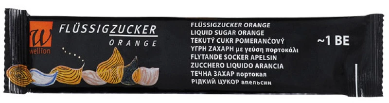 Wellion Liquid Sugar Orange 10τμχ