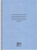 Salko Paper Σπιράλ Τετράδιο Ριγέ Α4 5 Θεμάτων Colorline (Διάφορα Χρώματα)