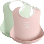 BabyBjorn Σαλιάρα Πλαστική Soft 2τμχ