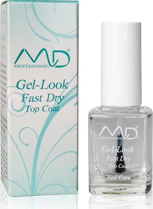 MD Professionnel Top Coat Quick Dry Gel Look 12ml