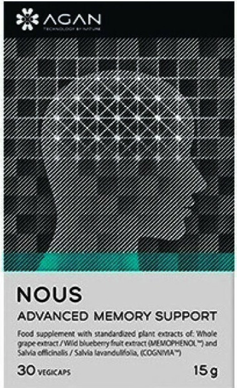 Agan Nous Advanced Memory Support 30 φυτικές κάψουλες