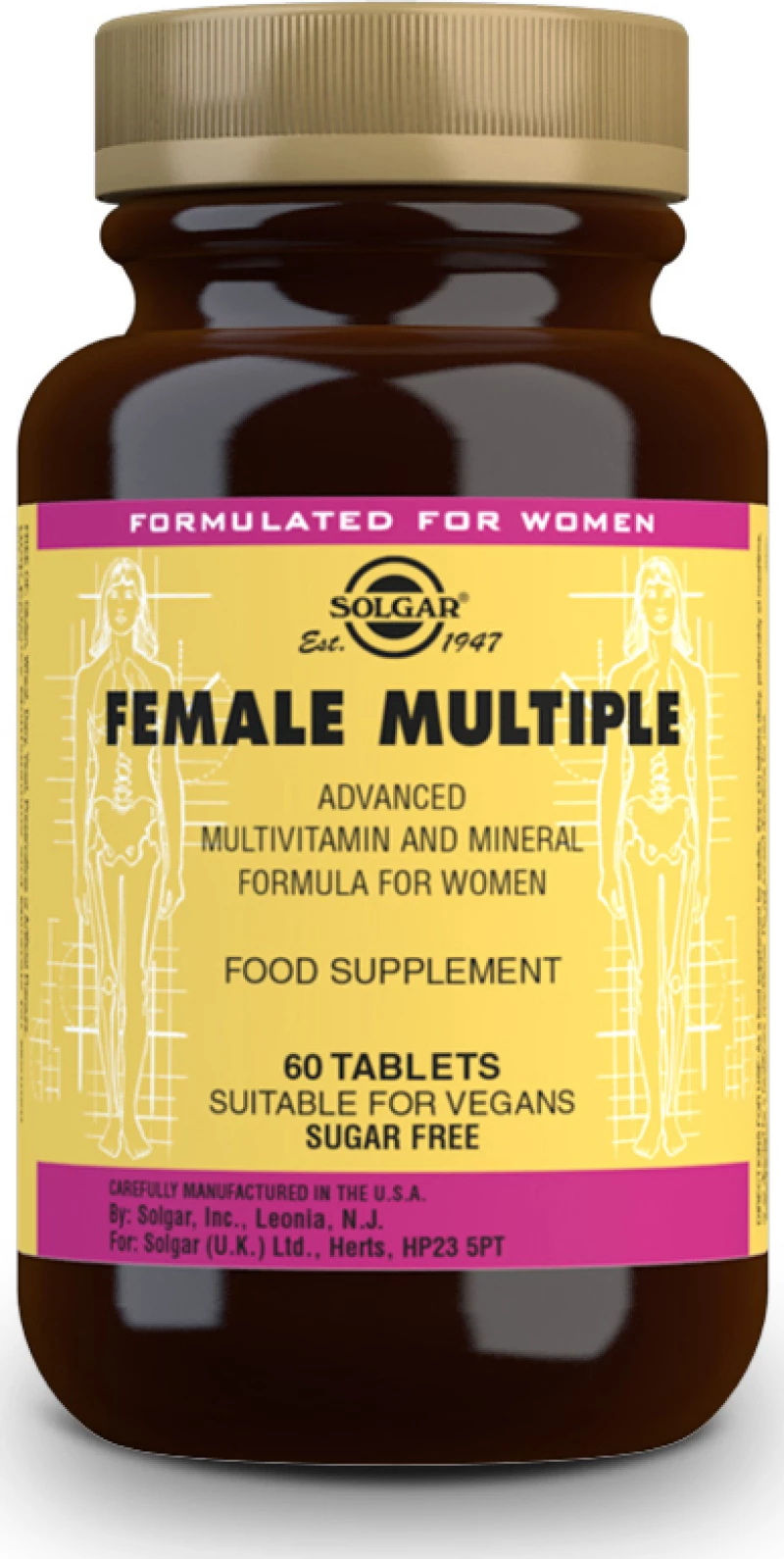Solgar Female Multiple 60 ταμπλέτες