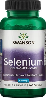 Swanson Selenium L-Selenomethionine 200 κάψουλες