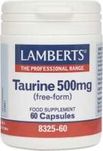 Lamberts Taurine 500mg 60 κάψουλες
