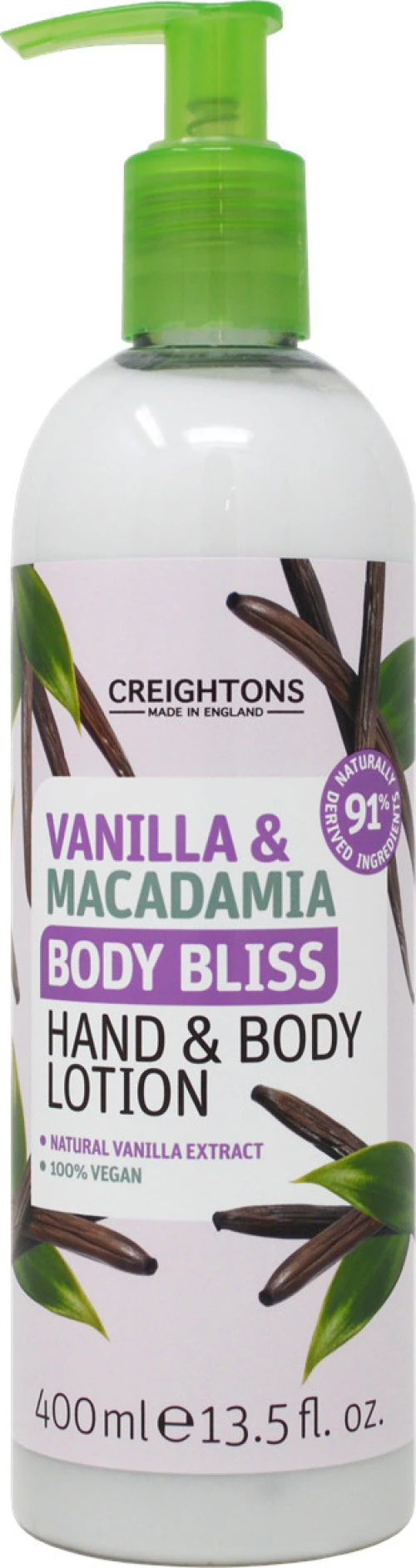Creightons Vanilla & Macadamia Body Bliss 400ml