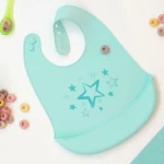Kiokids Σαλιάρα Σιλικόνης Star Ciel