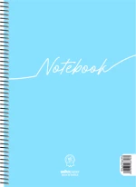 Salko Paper Σπιράλ Τετράδιο Ριγέ Β5 120 Φύλλων 4 Θεμάτων Notebook (Διάφορα Χρώματα)
