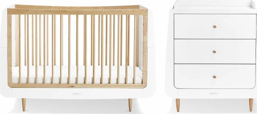 Kidscom Σύνθεση Βρεφικού Δωματίου Skandi Natural