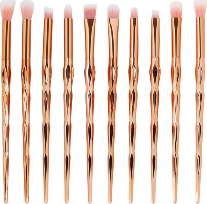 Diamond Professional Makeup Brush Set 10τμχ