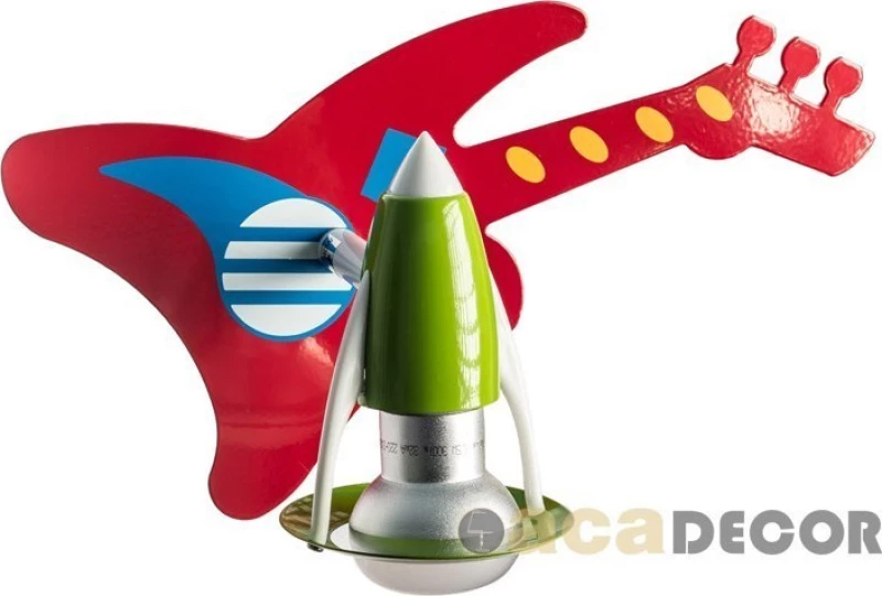 Aca Παιδικό Φωτιστικό Μονόφωτο Κιθάρα