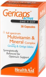 Health Aid Gericaps Active 30 κάψουλες